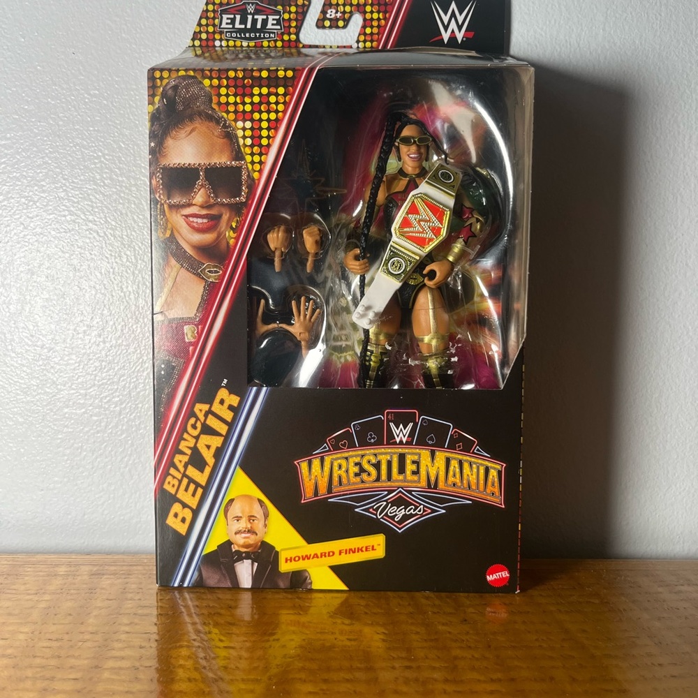 WWE Bianca Belair Elite Figure with Championship Belt